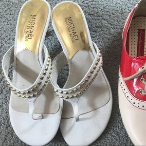 Elegant studded Michael Kors shoes 💋